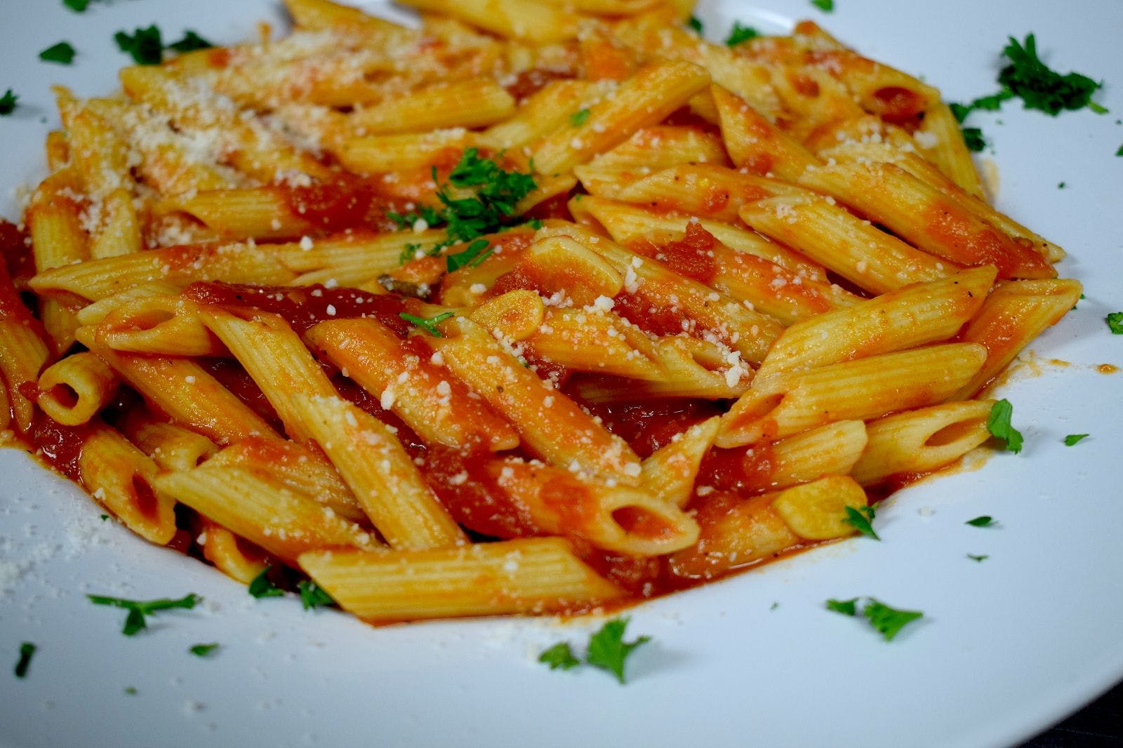 Order Pasta with Marinara Sauce - Entree food online from Palermo Italian Grill store, Northampton on bringmethat.com