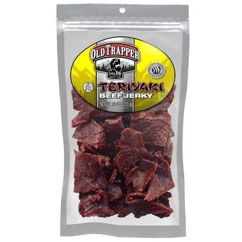 Order Old Trapper Teriyaki Beef Jerky 10oz food online from Stripes store, Kyle on bringmethat.com