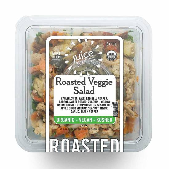 Order Roasted Veggie Salad food online from Juice Press store, Southampton on bringmethat.com