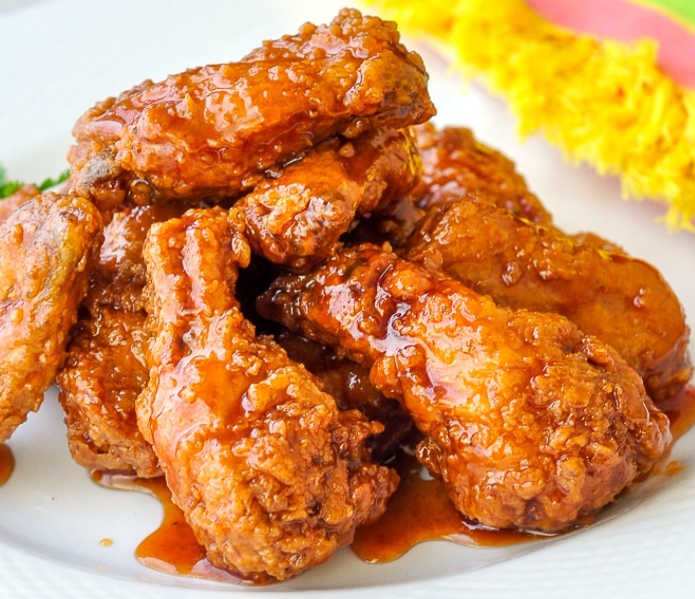 Order Wing Platter food online from J Rose Scratch Kitchen store, Houston on bringmethat.com