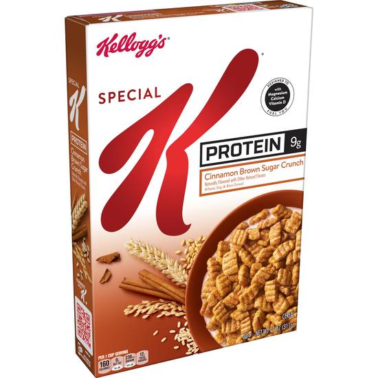 Order Special K Cinnamon Brown Sugar Crunch Protein Breakfast Cereal, 11 OZ food online from Cvs store, MADISON on bringmethat.com