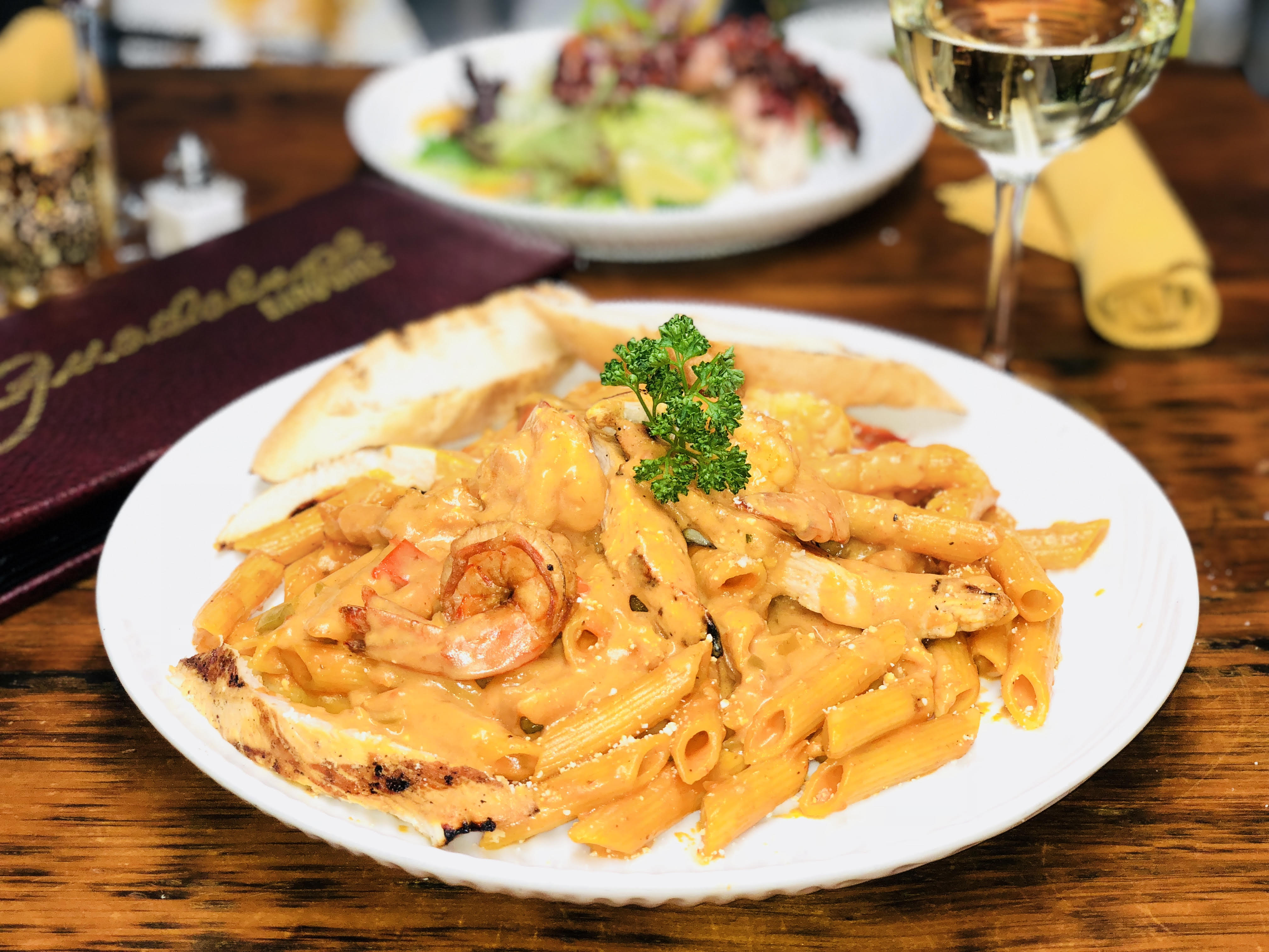 Order Guadalupe Penne alla Vodka with Chicken food online from Guadalupe Restaurant store, New York on bringmethat.com