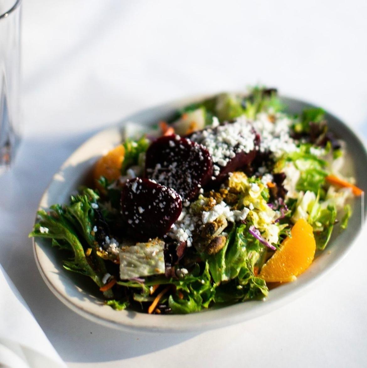 Order Roasted Beet Salad food online from Chicago Prime Italian store, Schaumburg on bringmethat.com