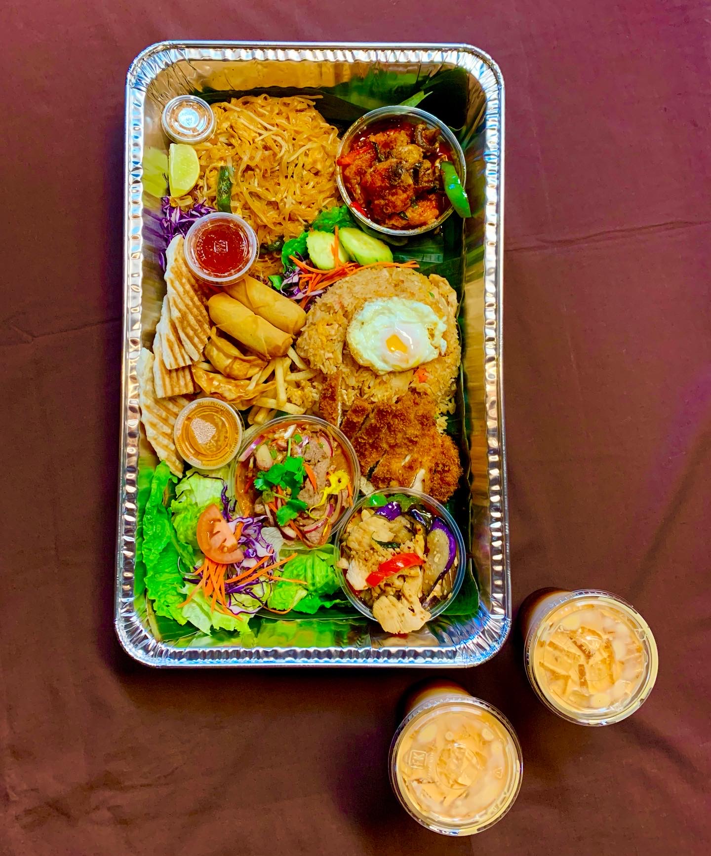Order Thai Family Tray food online from Pad Thai Cuisine store, Sunnyvale on bringmethat.com