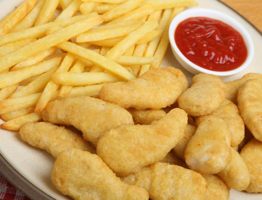 Order Chicken Nuggets with Fries food online from Gyro King store, Teaneck on bringmethat.com