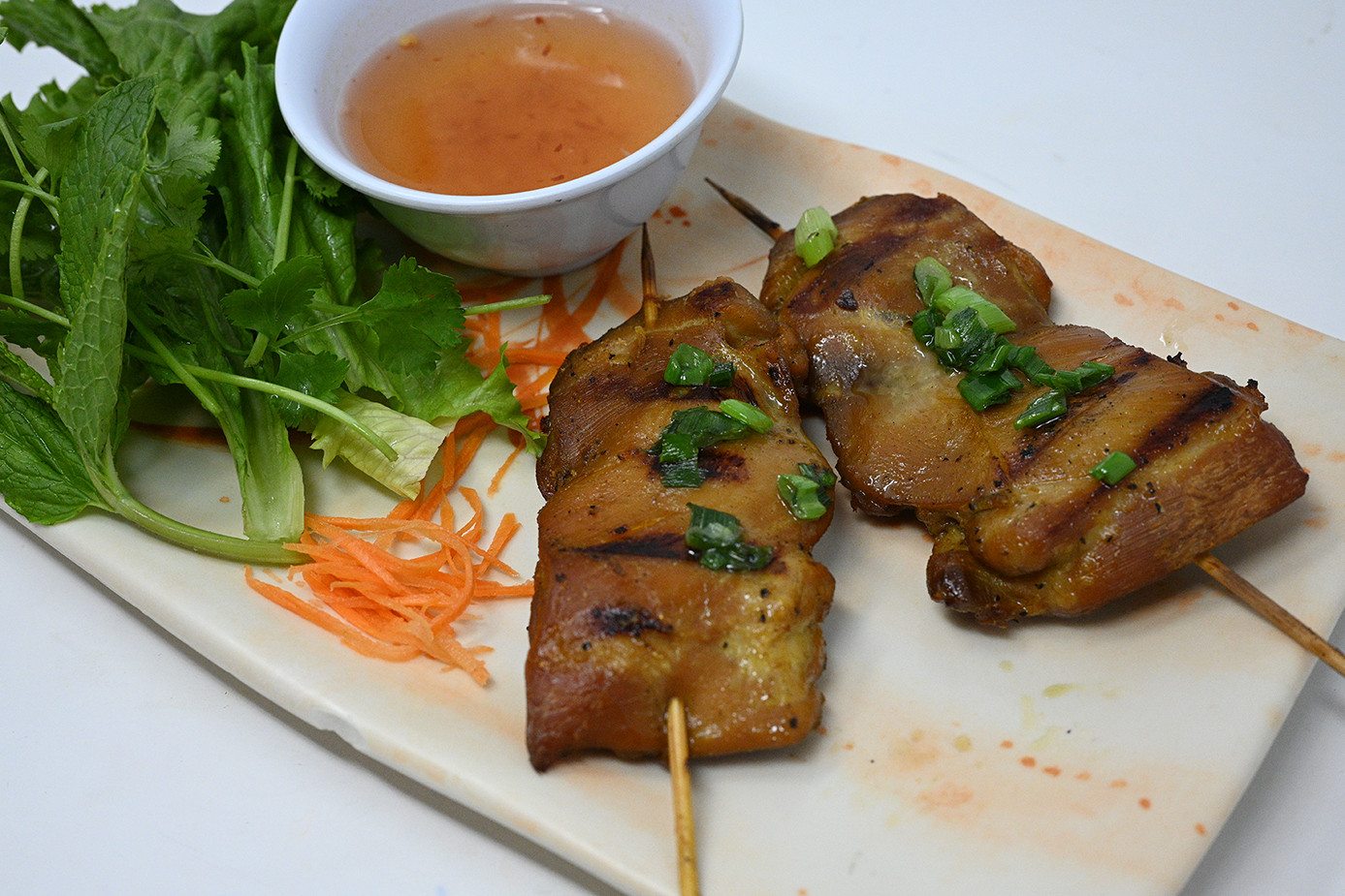 Order 5. Ga Xien Nuong food online from Pho Bac Ky store, Tustin on bringmethat.com