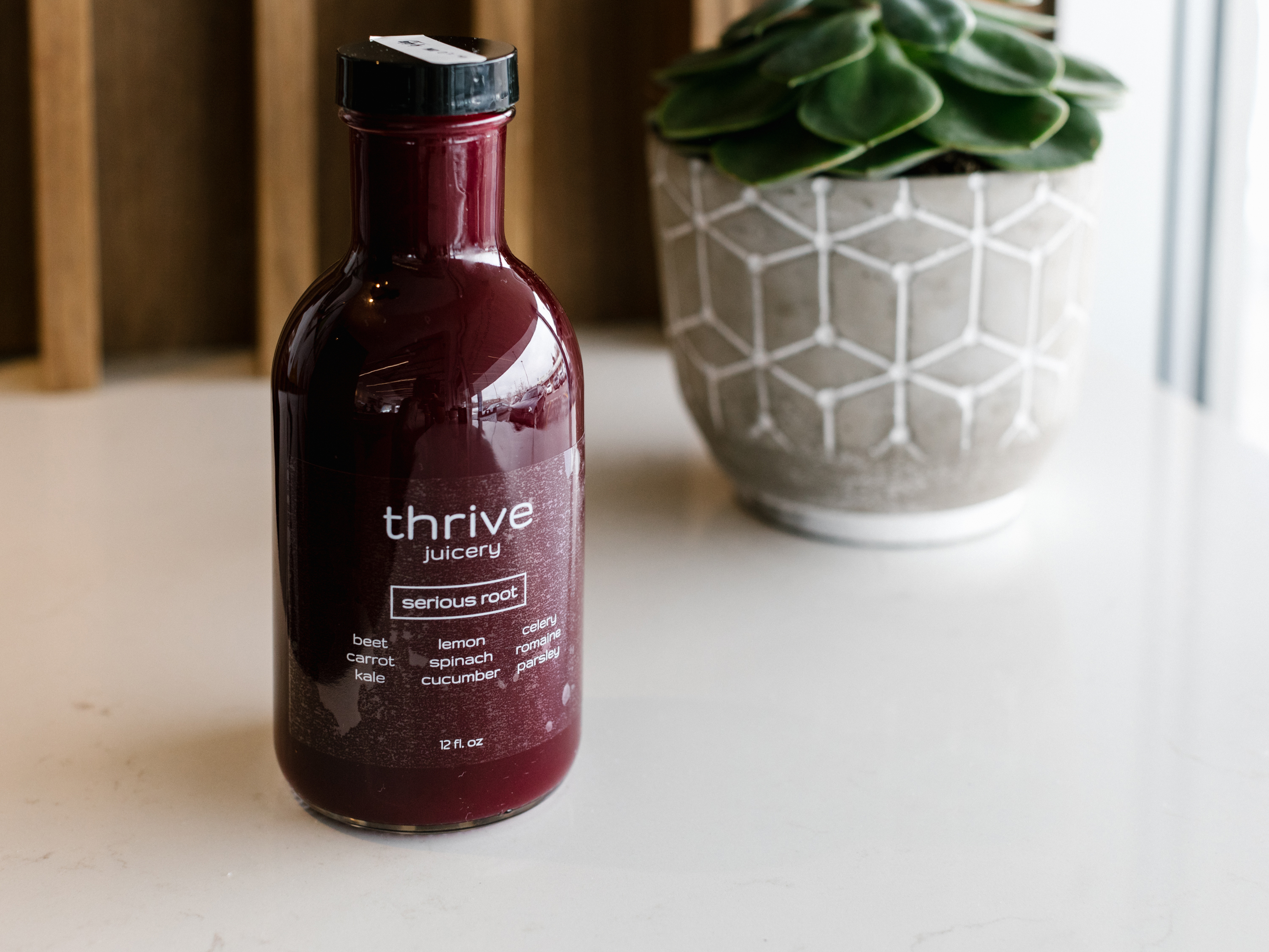 Order serious root raw cold-pressed juice food online from Thrive Juicery store, Ann Arbor on bringmethat.com