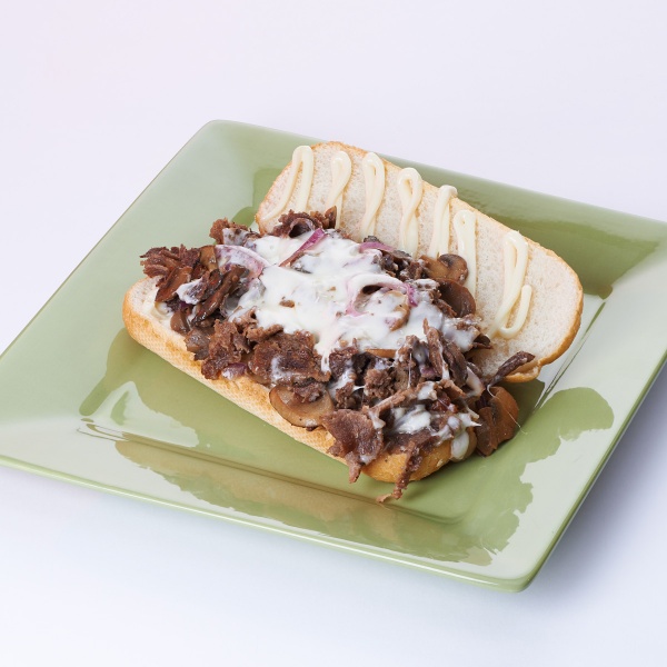 Order Philly Cheese Steak Sandwich food online from Highlander's Grill store, Hickory Hills on bringmethat.com