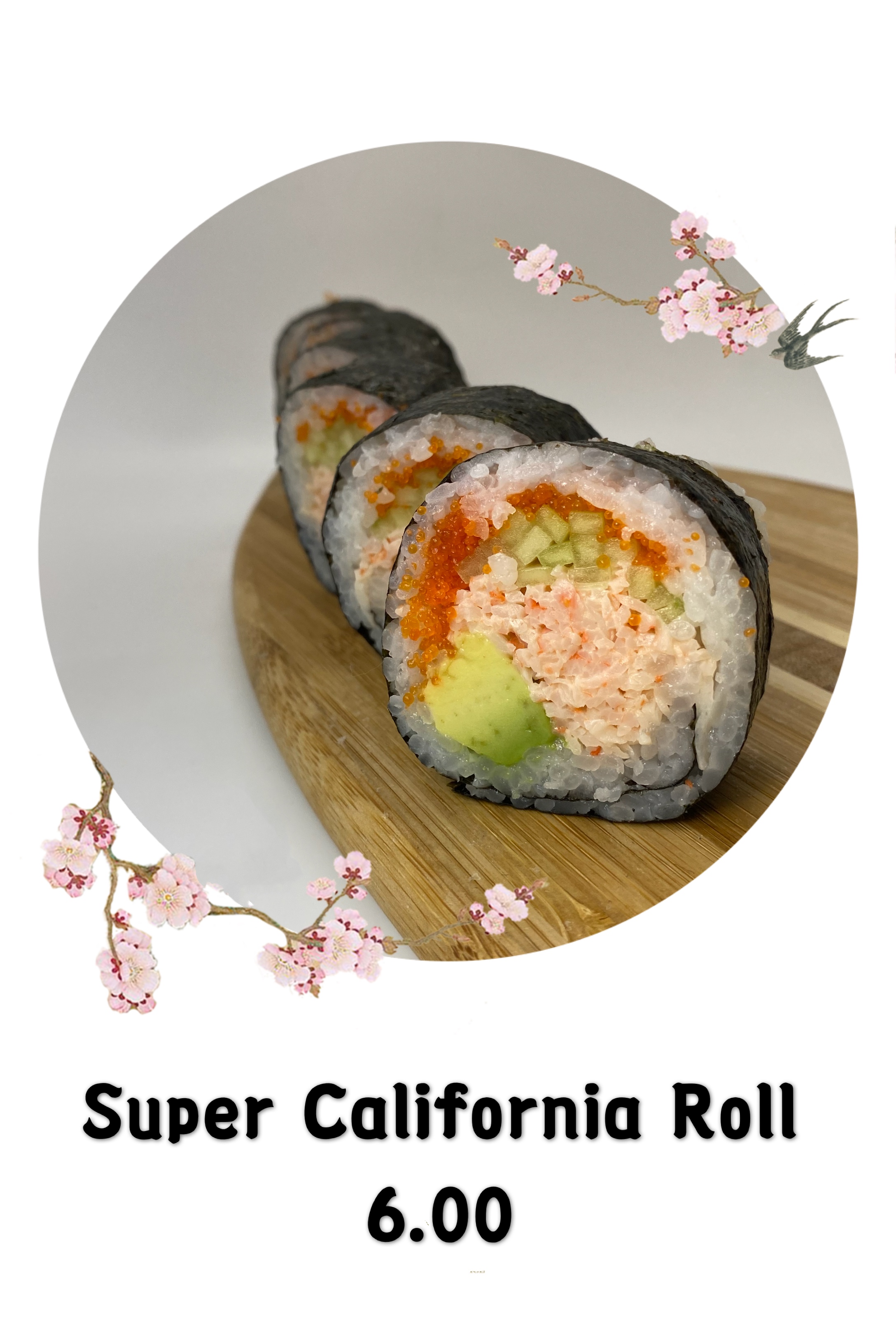 Order Super California Roll food online from Iron Chef store, Phoenix on bringmethat.com