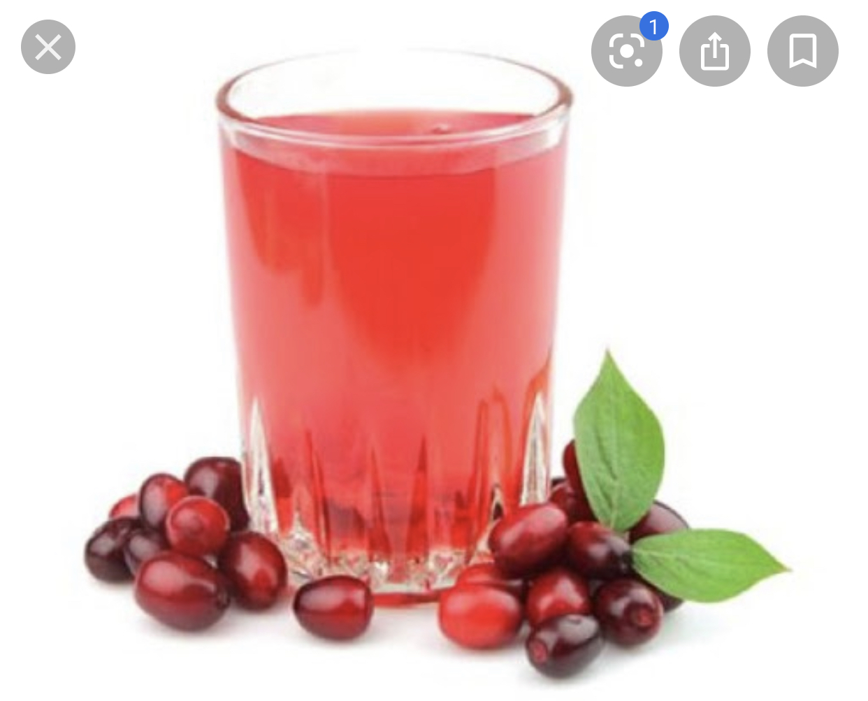 Order Cranberry Juice food online from Kitchen 79 store, Jackson Heights on bringmethat.com
