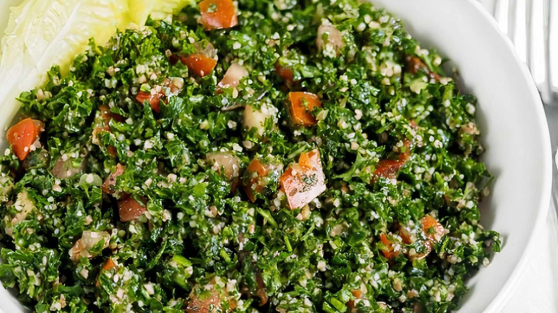Order Tabbouleh food online from Tarboosh Eatery store, Cleveland on bringmethat.com