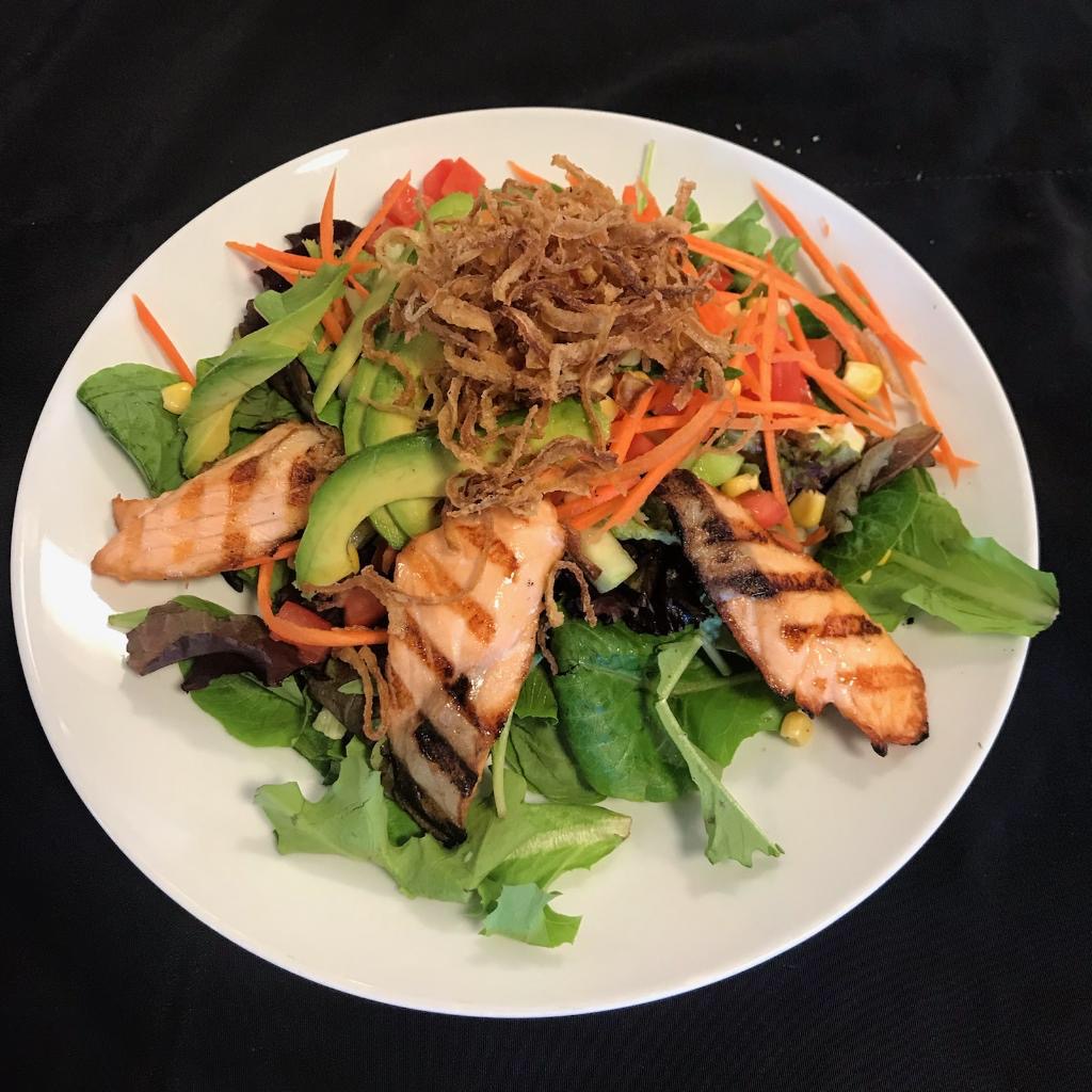 Order Grilled Salmon Salad food online from Sushiko store, Los Angeles on bringmethat.com
