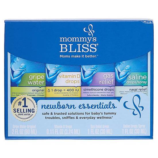 Order Mommy's Bliss® 4-Piece Newborn Essentials Gift Set food online from Bed Bath & Beyond store, Westminster on bringmethat.com