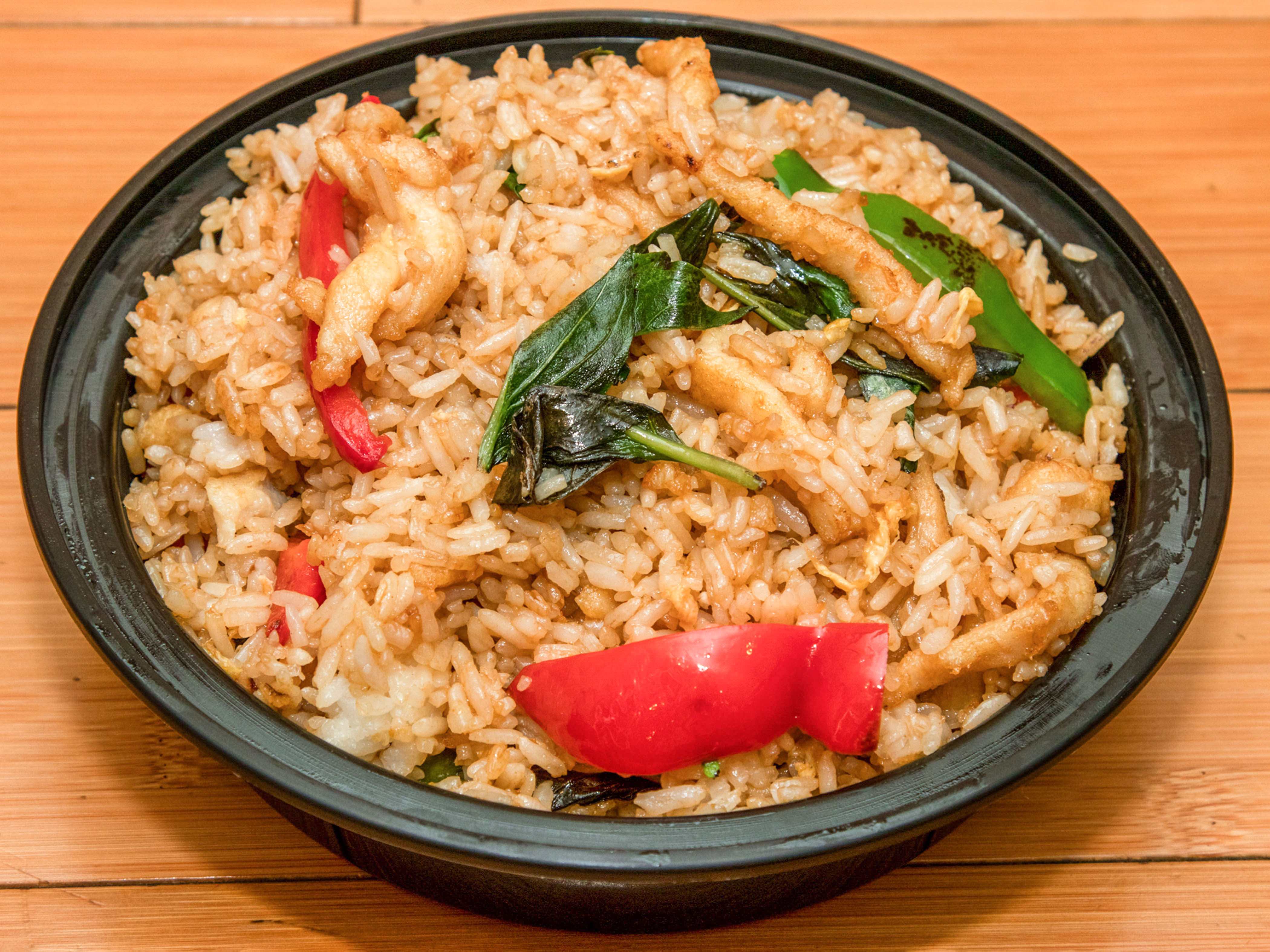 Order Basil Fried Rice with Chicken food online from New dynasty chinese store, Washington on bringmethat.com