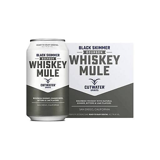 Order Cutwater Whiskey Mule RTD  (4PKC 12 OZ) 130832 food online from Bevmo! store, San Diego on bringmethat.com