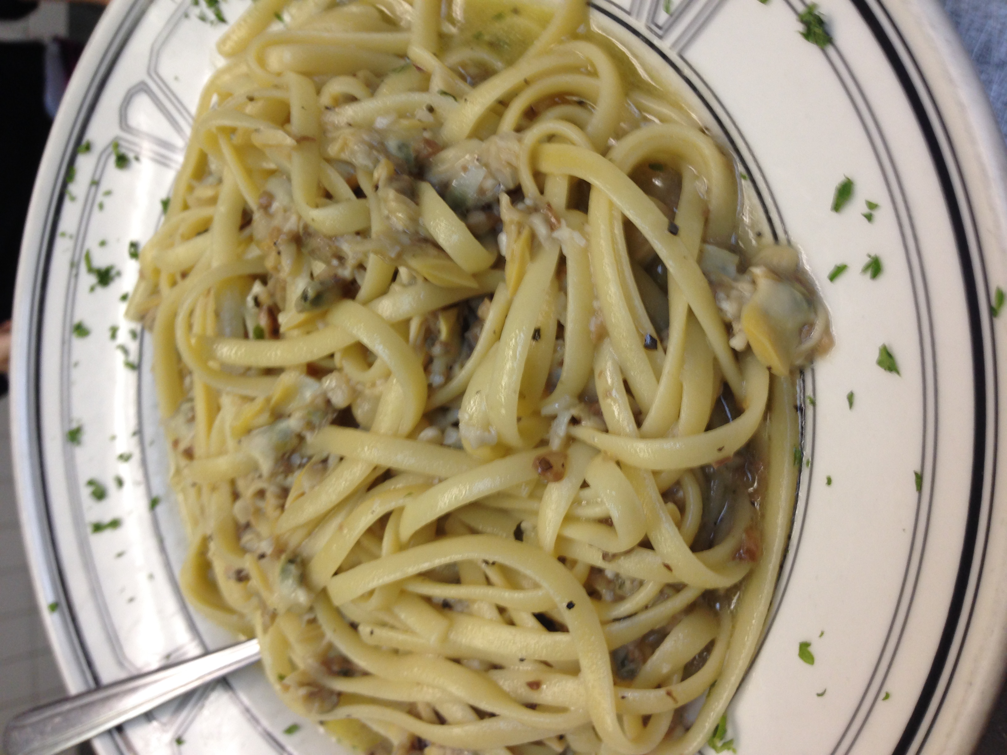 Order Linguini Clams food online from Italian Villa store, Allen on bringmethat.com