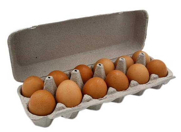 Order Large Brown Eggs (12 ct) food online from Ctown Supermarkets store, Uniondale on bringmethat.com