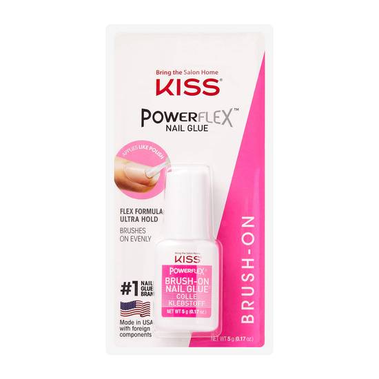 Order KISS Power Glue Brush-On Nail Glue food online from CVS store, INGLEWOOD on bringmethat.com
