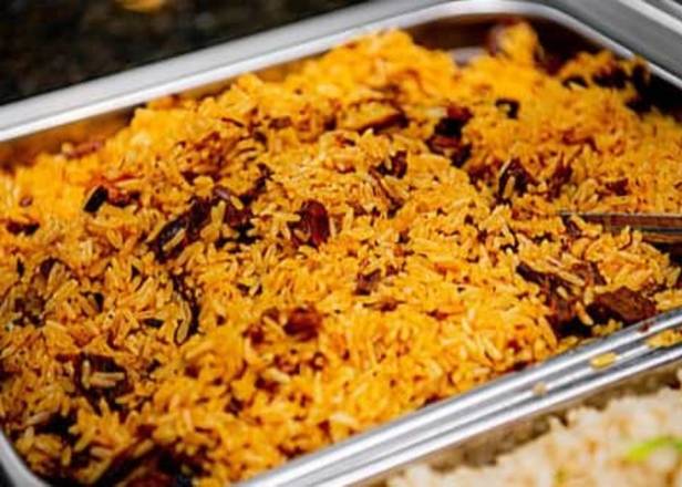 Order Rice With Beef food online from Oliveira Restaurant store, Peabody on bringmethat.com