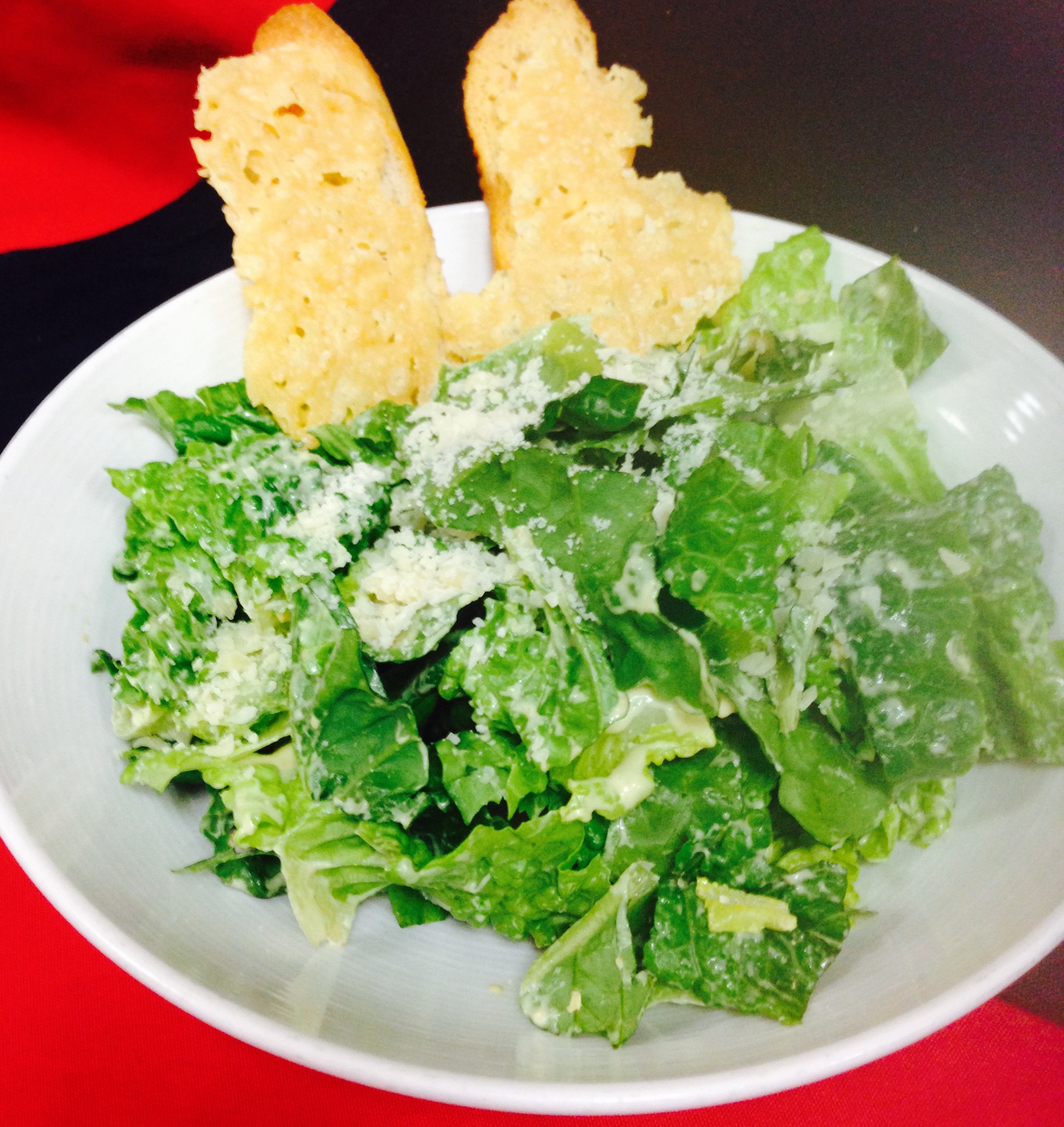 Order Salut Caesar Salad - LG food online from Salut Bar Americain store, Saint Paul on bringmethat.com