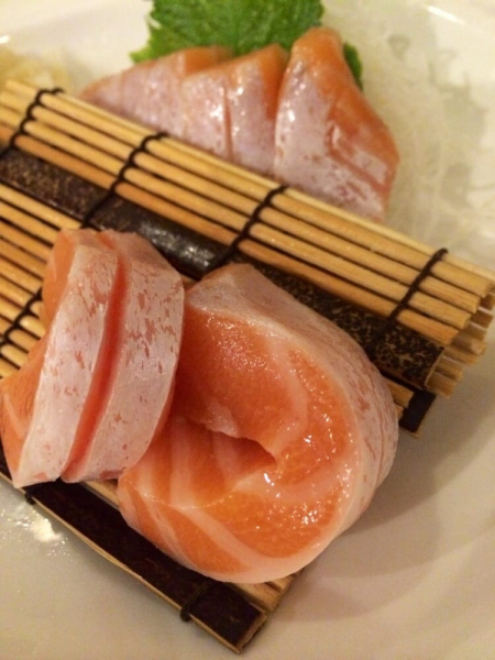 Order Sake Toro Sashimi food online from Arashi Sushi store, San Francisco on bringmethat.com