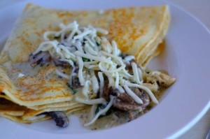 Order Room for Shroom Crepe food online from Pita Grill and Creperie - Warren store, Warren on bringmethat.com