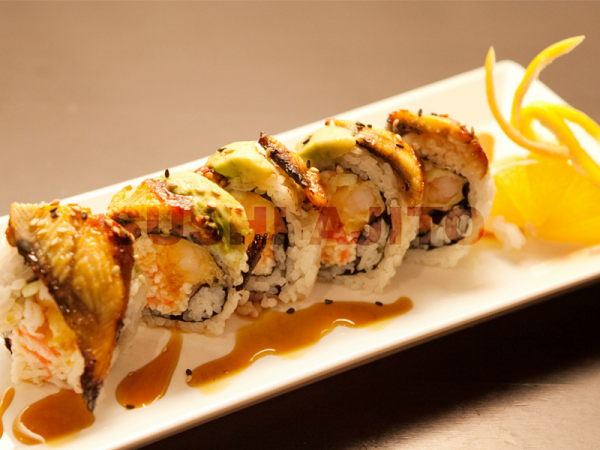 Order Dragon Roll food online from Sushi Ajito store, Los Angeles on bringmethat.com