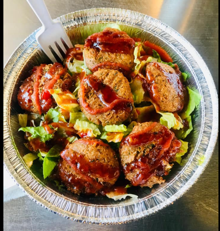 Order Falafel Salad food online from Gyros By Ali store, Tulsa on bringmethat.com