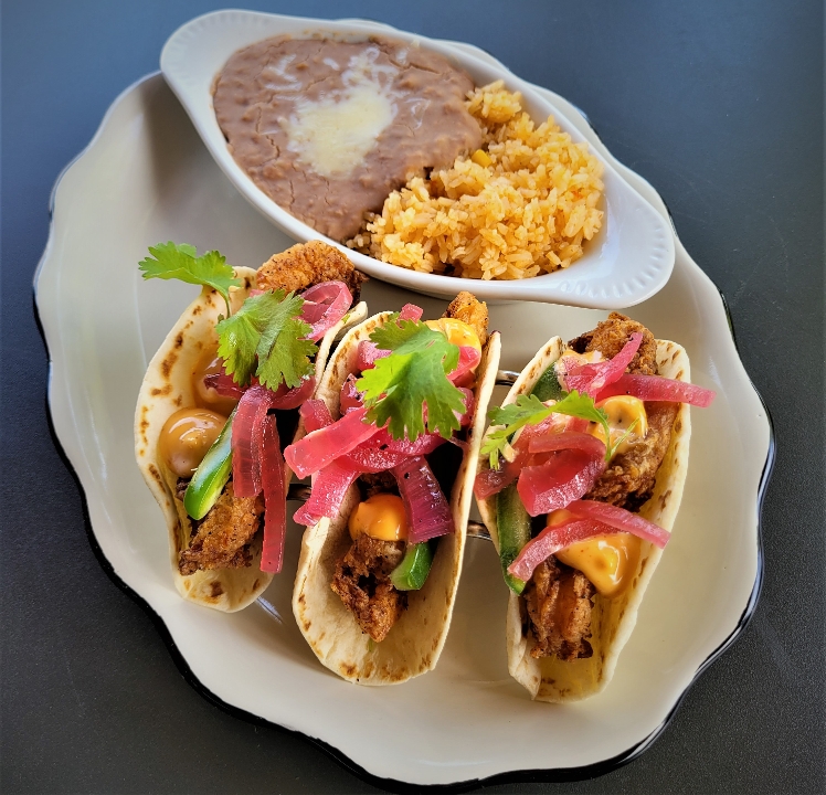 Order Shrimp Tacos food online from Tacos & Tequilas Mexican Grill store, Atlanta on bringmethat.com
