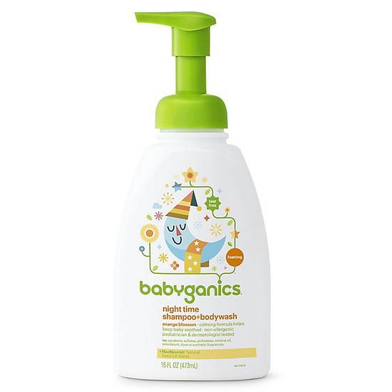 Order Babyganics® 16 oz. Night Time Shampoo + Body Wash in Orange Blossom food online from Buybuy Baby store, Augusta on bringmethat.com