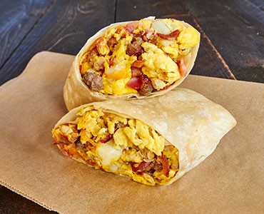 Order Breakfast Burrito food online from El Palmar Taqueria Xpress store, Merced on bringmethat.com