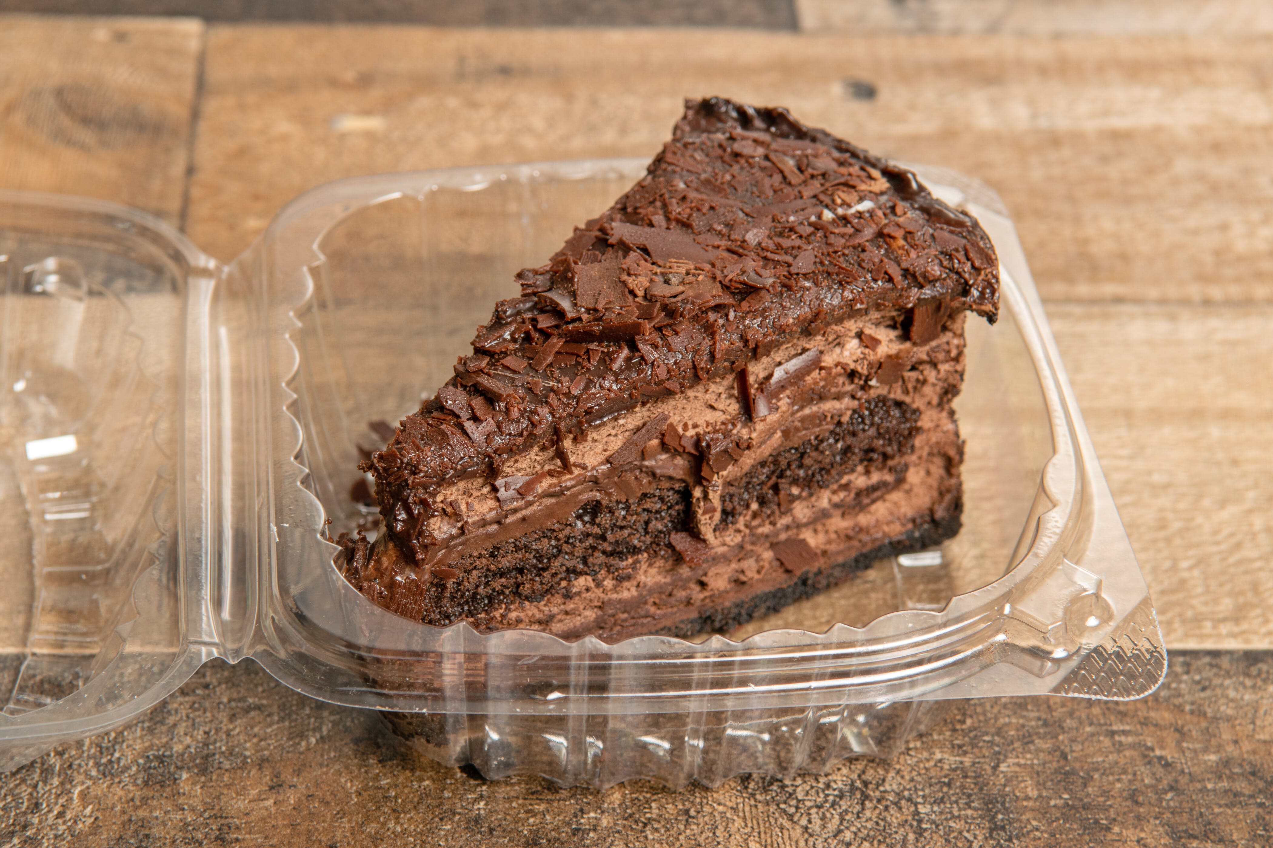 Order Chocolate Cake - Slice food online from Mojoes Chicken store, Rochester on bringmethat.com