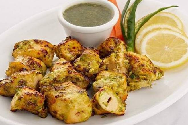 Order Around the Cluck Kabob Garlic	 food online from Desi Chops store, West Bloomfield Township on bringmethat.com