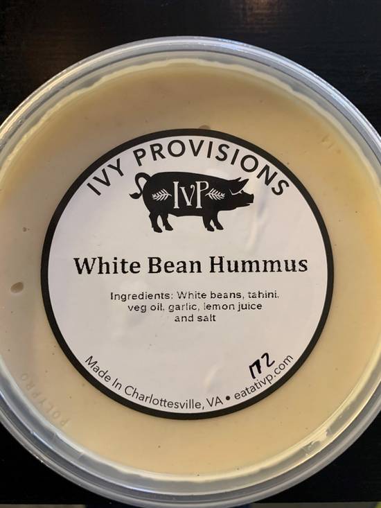 Order White Bean Hummus food online from Ivy Provisions store, Charlottesville on bringmethat.com