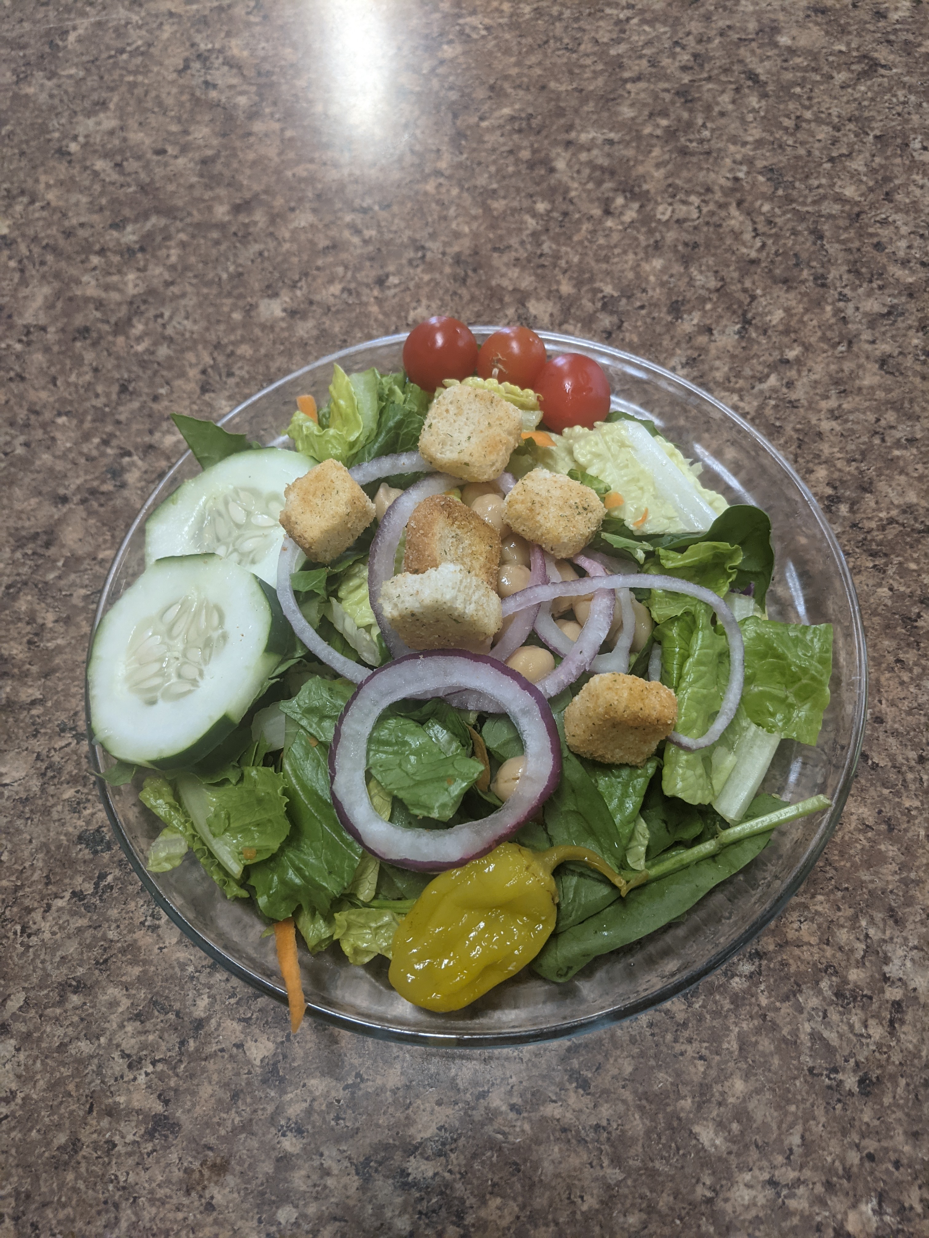 Order Tossed House Salad food online from Parkside Diner store, Rochester on bringmethat.com