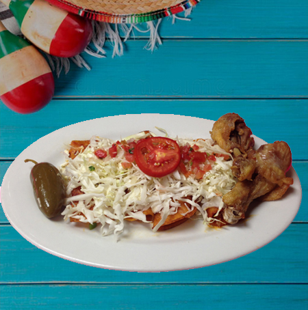 Order Enchiladas Michoacanas food online from 7 Mares Seafood Restaurant store, Redwood City on bringmethat.com