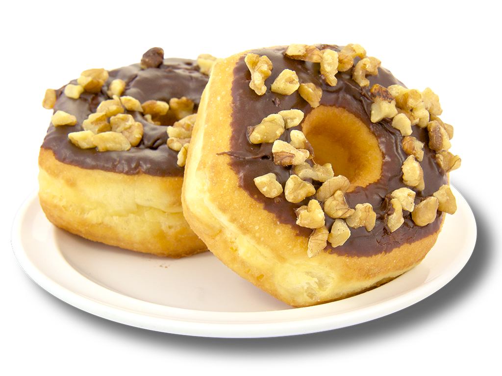 Order Chocolate Iced Nut Donut food online from Shipley Do-Nuts store, Houston on bringmethat.com
