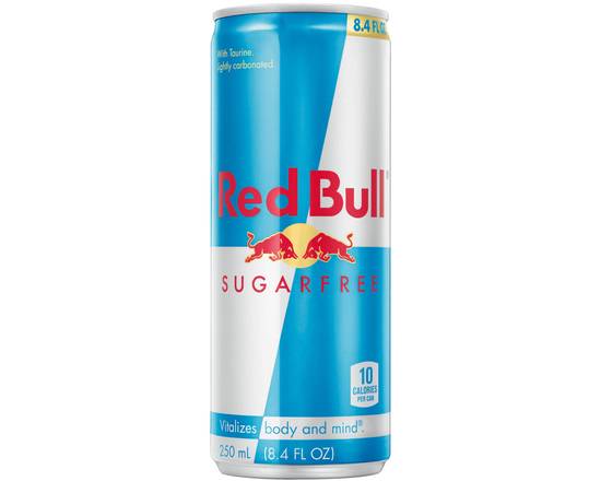 Order Red Bull Sugar Free, 8.4oz mixer food online from Pacific Liquor Market store, Bell Gardens on bringmethat.com