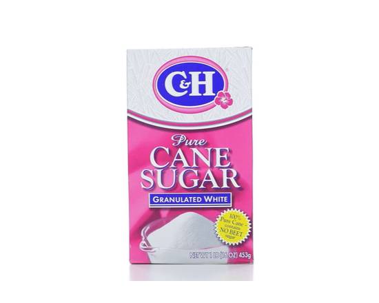 Order C&H Granulated White Pure Cane Sugar - 16oz food online from Loma Mini Market store, Long Beach on bringmethat.com