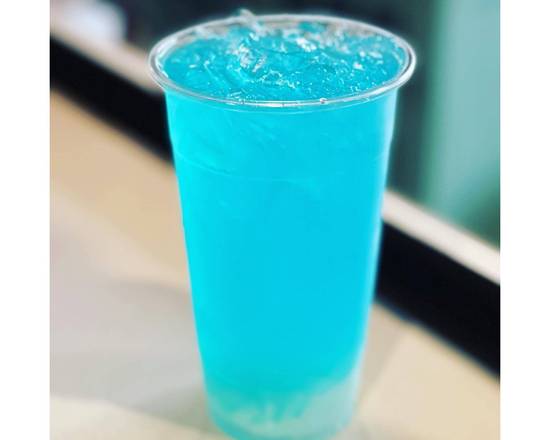 Order Blue Raspberry Lemonade food online from Babble Coffee And Boba Bar store, Oklahoma City on bringmethat.com
