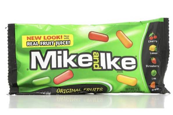 Order Mike and Ike: Original Fruits (1.80 oz) food online from Loma Mini Market store, Long Beach on bringmethat.com