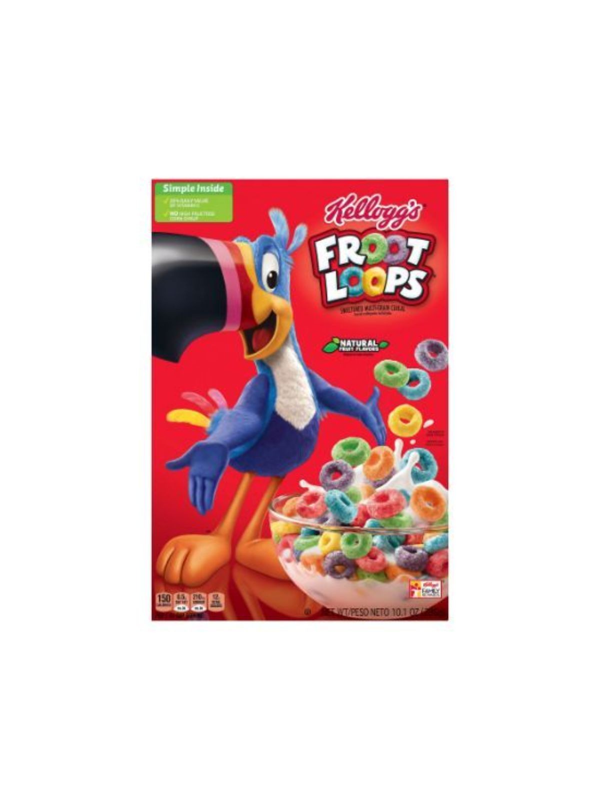 Order Kellogg's Froot Loops Cereal (10.1 oz) food online from Stock-Up Mart store, Marietta on bringmethat.com