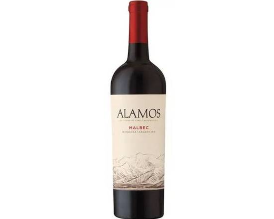Order Alamos Malbec, 750mL wine (13.5% ABV) food online from Tenderloin Liquor store, San Francisco on bringmethat.com