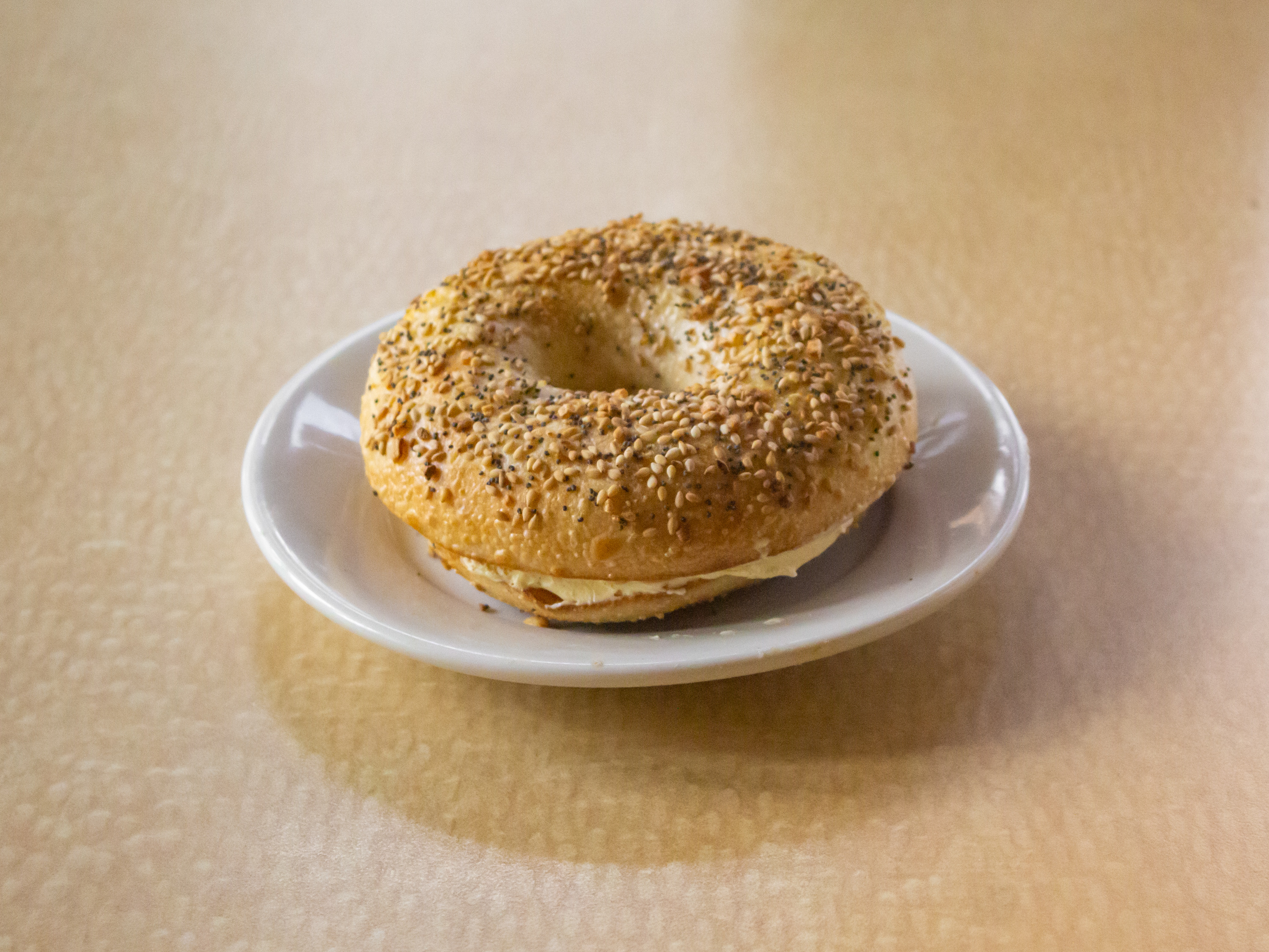 Order Bagels (choose flavor) and topping etc... food online from 1872 Cafe store, Rochester on bringmethat.com