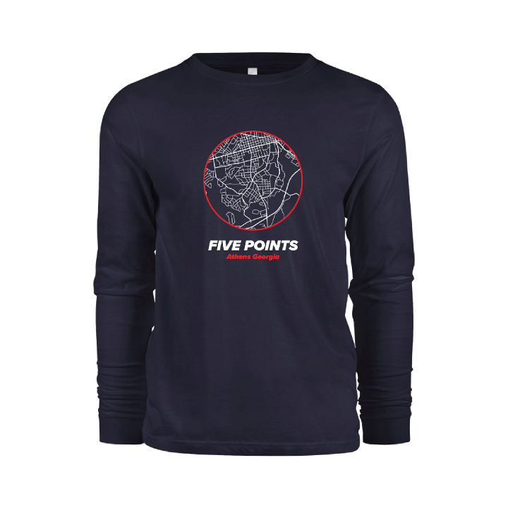 Order Five Points Long Sleeve food online from The Cafe On Lumpkin store, Athens on bringmethat.com