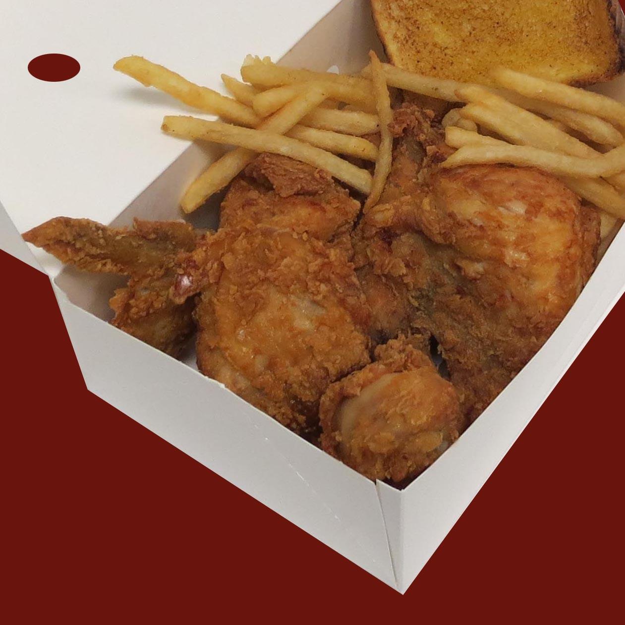 Order 4 pc Fried Chicken-Mixed food online from Lucky Wishbone store, Tucson on bringmethat.com