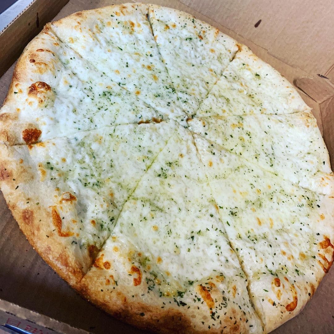 Order White Pizza - Small 12" food online from Leola Pizza Place store, Leola on bringmethat.com