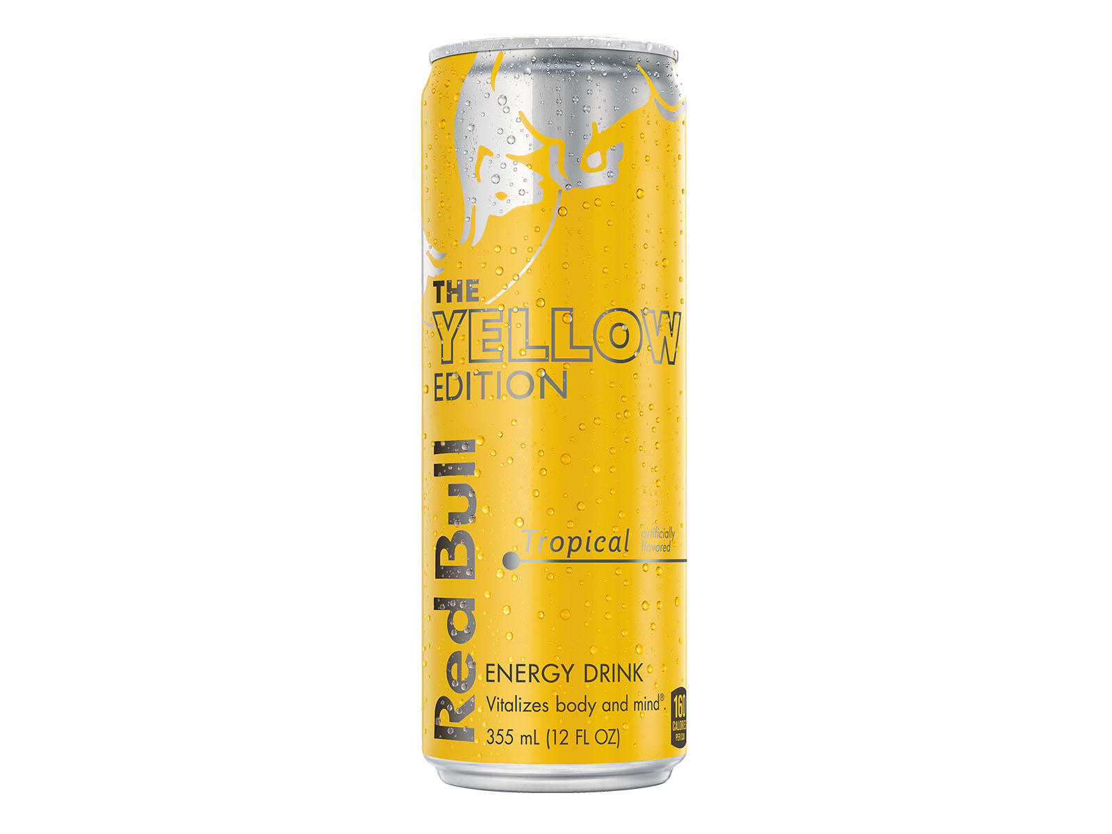 Order Red Bull Yellow Edition 12 oz. food online from Terrible's store, Las Vegas on bringmethat.com