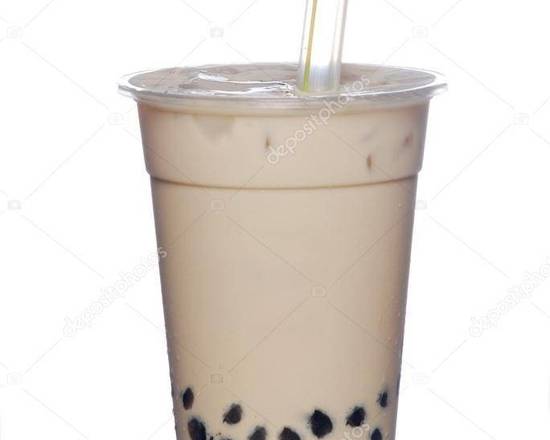 Order Bubble Milk Tea-Brown Sugar food online from Rice2go store, Round Rock on bringmethat.com
