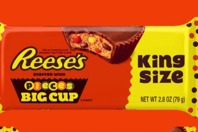 Order Reese’s Stuffed With Pieces Big Cup king size food online from Windy City Liquor Market store, El Cajon on bringmethat.com
